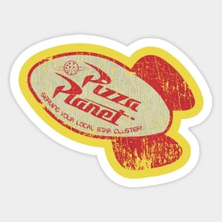 Pizza Planet 1995 Sticker